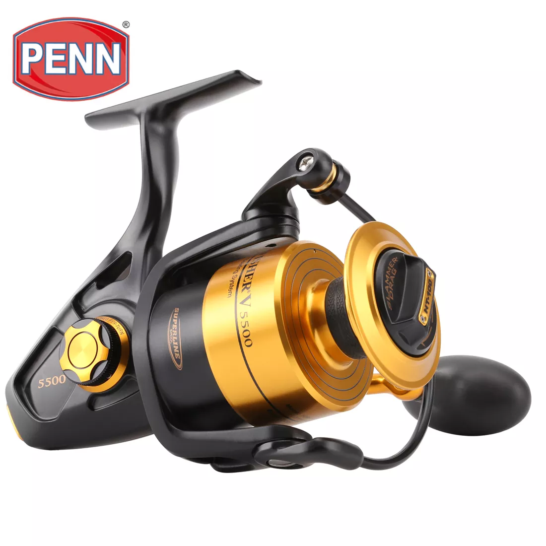 Carrete de pesca giratorio Penn Spinfisher V